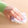 Send By DHL High Quality Disposable Transparent Gloves PE 100 Pcs Per Lots Hands Protective Home Kitchen Gloves Household Cleaning