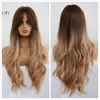 Hairsynthetic S Black Alan Eaton Long Ombre Light Ash Brown Blonde Cosplay Party Daily Synthetic Wig Women High Censle Tem ...