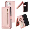 Mix Sale 30 Pcs 9 Card Slots Zipper Kickstand Wallet Phone Case for iPhone 11 Pro X XR XS Max 6 7 8 and Samsung Note 10 Pro S8 S9 S10 Plus