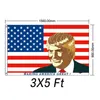 ترامب 2020 العلم 90 * 150CM 3 * 5FT كلاسيكي دونالد إبقاء أمريكا الرقمية العظمى طباعة USA راية العلم الرئيسية الطرف الأمريكي ديكور العلم EEA1632