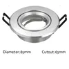 Lighting Accessories Die-cast Aluminum Mounting Frame Bracket MR16 GU10 GU5.3 Ceiling Spotlight Mounting Bracket Recessed Down Light Fixture