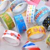 Cartoon Colorful Tape Notebook Decorative Adhesive Tape School Sticker Rolls Cute Colorful DIY Scrapbooks Sticker Label Tape BH2537 TQQ