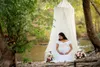 Jersey Maternity Pography Props Cloak Dresses Maternity Po Long Dress With Chiffon Cloak Short Sleeve Sweet Heart Pregnant D3292274