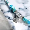 Ankjes Boheemse zeester kralen steen voor vrouwen Boho zilveren kleurenketen armband op been strand enkeljuwelen 2021 geschenken1