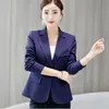 Womens Blazer Jackets And Coats Slim Fit Women Formal Blazer Jackets Office Work Notched Ladies Coat feminino abrigo mujer LY191123