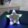 Lumière LED oreiller lumineux couvre housse de coussin de Noël Noël Père Noël renne taie d'oreiller canapé décoration de voiture EEA241