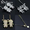 New Gift New Design Boy And Girl Pendant Necklace Jewelry For Women Party Jewelry Pgy046 J190625