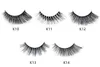 3D Mink Eyelashes Big Eye lashes 5 Pairs Natural Long Thick Handmade Lashes Hair Extension