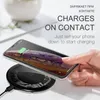 Clear Wireless Fast 10W Charger for iPhone 11 Pro XR Visible Transparent Qi Charge Pad for Samsung Galaxy Note10 S10 Quick Charging