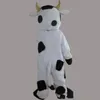 2019 Sale in fabbrica Mascotte di mucca Costume Halloween Abito da festa Dimensioni per adulti Spedizione gratuita