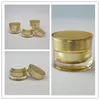 5g Cosmetics Cream Containers acrylic Empty Sample Packaging Jars Bottles Ointment wax Cosmetics bottle F1764