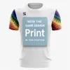 2019Wholesale High Quality Blank Cheap Sublimation Printing Custom Men T Shirt sport Quick Dry Running Shirts Training T shirt