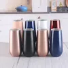 6oz 304 Stainless Steel Wine Glasses Red Wine Cups Vacuum Insulated Cups 8 Styles Tumbler Outdoors Travel Mugs With Lids LD200110 10pcs