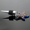 Bar tools Starfish Wine Stopper Metal Wine Bottle Stoppers with Gift Box Party Favor Wedding Gifts Wholesale