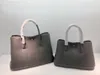 24 cm 30 cm mode fourre-tout femmes sac à main avec sangles doux en cuir véritable sacs à bandoulière dame sac à main usine en gros