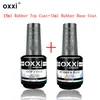 Oxxi gel nagellack tjock gummibas och topprock manikyr hybridgellacker för naglar uv semipermanent gellak 15 ml lacquer9843315