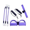 Pedal Exerciser Pull Rope Fitness Resistance Bands Women Men Sit Up Pull Ropes yoga fitness equipment