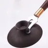 Tea Clips Fork with Wooden Handle for Cast Iron Teapot Kung Fu Tea Pot Set Heat Insulation Coffee & Tea Tools