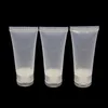 50 stks Squeeze Tube Bottle Cleanser Packaging Flip Butterfly Cap Plastic Lege Clear Glossy Matte Make Storage Containers 15ml