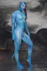 Donne New Blue Avatar Coppia Tuta sexy Stretch Prom Party Lussuoso Stage Outfit Nightclub Show Costume Performing Halloween12765