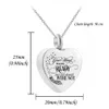 Colliers de cendres de bijoux de crémation d'ailes d'ange en acier inoxydable souvenir nom commémoratif personnalisation collier pendentif d'urne pour Ashes226I