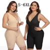 WeChery Bodysuit Женщины Формут Тело для тела Талией Тренер Chapeepear Belly Shate Phermers Оболочка Fajas Plus Размер