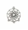 100 sztuk Antique Silver Plated DreamCatcher Charms Złącze Do Biżuterii Dokonywanie Bransoletka Naszyjnik Ustalenia DIY Handmade 34x28mm