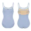 Palco desgaste 2021 sling costura malha ballet collant adulto dança prática leotards para meninas bodysuit ar yoga aberto volta cc2071t302h