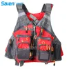 Fly Fishing Vest Pack Adjustable Size for Men and Women with Breathable Mesh, Trout Gear, to Outdoors Stream