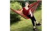 Rainbow Outdoor Leisure Double 2 Person Canvas Hammocks Rede de acampamento ultraleve com Hammocks5301867