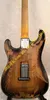 St 6 String Deluxe-serie Masterbuilt Eric Johnson Relic Electric Guitar 2 Färg Sunburst I lager