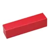 2 * 2 * 8,5 cm Rossetto rosso Confezione regalo Scatola di carta Kraft Mini Bottiglia di profumo Imballaggio Scatole di carta Regalo di nozze Scatola di cartone 50 pz / lotto