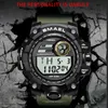 Брендовые мужские часы SMAEL, спортивные военные часы SMAEL S Shock Relojes Hombre, повседневные светодиодные часы, цифровые наручные часы, водонепроницаемые 1545D150a