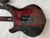 Kampanj Ernie Ball John Petrucci Majesty Trans Red Wine Black Center Electric Guitar Tremolo Bridge Passiva pickups 9V BAT6929713