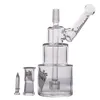 Hitman Hookahs Glass Bong Water Pipes 유리 석유 굴착 장치 14mm jpint와 함께 Bong Shisha Bong Shisha