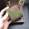 جودة اللون البني لون leathe boxes صندوق الهدايا 1884 Watch Box Courchures Cards Box Black Wooden Fox for Watch يشمل شهادة جديدة 2805134