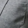 Casaco de Blazer Sólido Casual para Homens 2019 Business Casual Collar Colar Basical Mens Blazers Casaco Casaco BLASER MASCULINO1