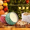 Christmas Scented Candles Decoration Santa Claus Snowman Cone Candles Smokeless Aroma Home Wedding Birthday Party Christmas Candle GGA2732