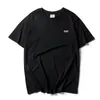Новые мужские и женские топы, хлопковые футболки с короткими рукавами и буквами, рубашка Vetements, белый, черный C4831220S