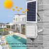 Edison2011 Nuevo 80 LED Reflector solar PIR Sensor de movimiento Seguridad al aire libre Lámpara de pared solar Luz para jardín Patio Calle Camino 2021404338