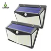 lamparas 208LEDs Solar LED iluminação exterior três modos de funcionamento sem fio Motion Sensor LED Light Garden parede