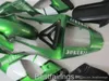 ZXMotor Free Custom Fairing Kit för Yamaha R1 2000 2001 Green White Black Fairings YZF R1 00 01 KK78