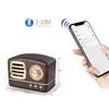 Klasik Retro Vintage Kablosuz Bluetooth Hoparlörler Yenilikçi Radyo Taşınabilir Mini Hoparlör Stereo Derin Bas FM U disk TF Handsfree 10 adet