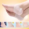 Silicone Heel Gel Pad Silicone Gel Hidratante Calcanhar Meias Rachado Pé Cuidados Com A Pele Protetores Anti Cracking Sapatos De Salto Alto Meias Gel Ferramenta de Cuidados