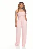 women wide leg jumpsuits rompers strapless jumpsuit womens overalls rompers playsuit fashion solid jumpsuits ladies women clothes klw3882
