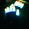 Halloween Kids Handschoenen Vinger Glow Handschoenen Nylon Spandex Gebreide Warm Magic Handschoen Kinderen Flash Finger Claw Glove Mitten Festival Decoratie