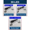 30/45 / 90 / 180SMD-LED-Umkehrungslicht-Bremslampen-Kennzeichen DRL Foglamp Externe Backup-Leuchten