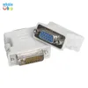 DVI 24 + 1 24 + 5 To VGA-adapter Dual Monitor Connector VGA NAAR DVI Converter Adapter Adapter Connector 200pcs / lot