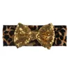 Moda Leopard-print teste paillettes archi dei bambini capelli headwearcreative cappelli puntelli fotografiche del bambino il trasporto 8 colori libera