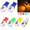 Voiture 921 Ampoules LED T10 W5W 194 LED Camper Light Remplacement 6smd 5630 Ampoule Avec Lentille Projecteur Carte Porte Plaque D'immatriculation Feux De Recul